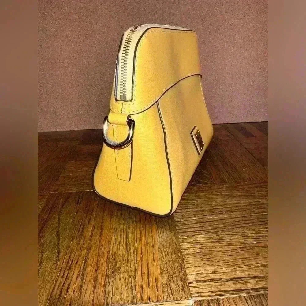 Yellow Dooney & Bourke Crossbody! - Picture 7 of 10